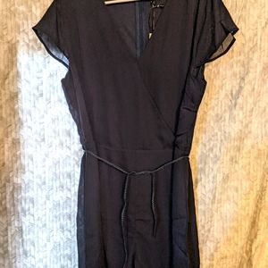 Navy blue romper new with tages